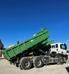 Location de benne pour déchets industriels  