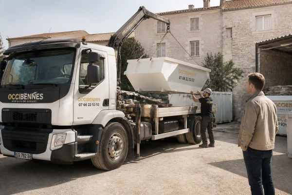 Location benne Castelnau-le-Lez